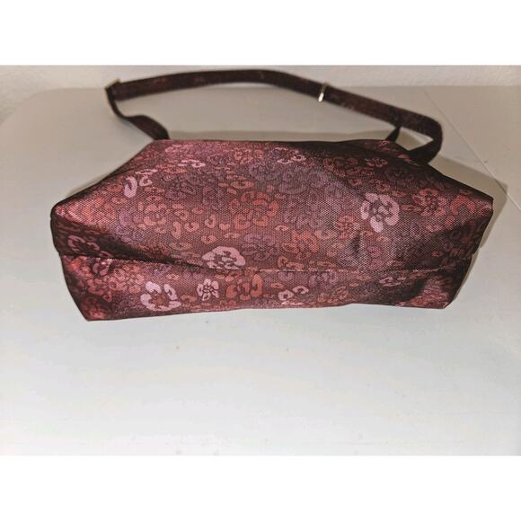 NWT! Travelon Anti Theft Floral Print Crossbody Bag 10.5x8x3 - Picture 5 of 10